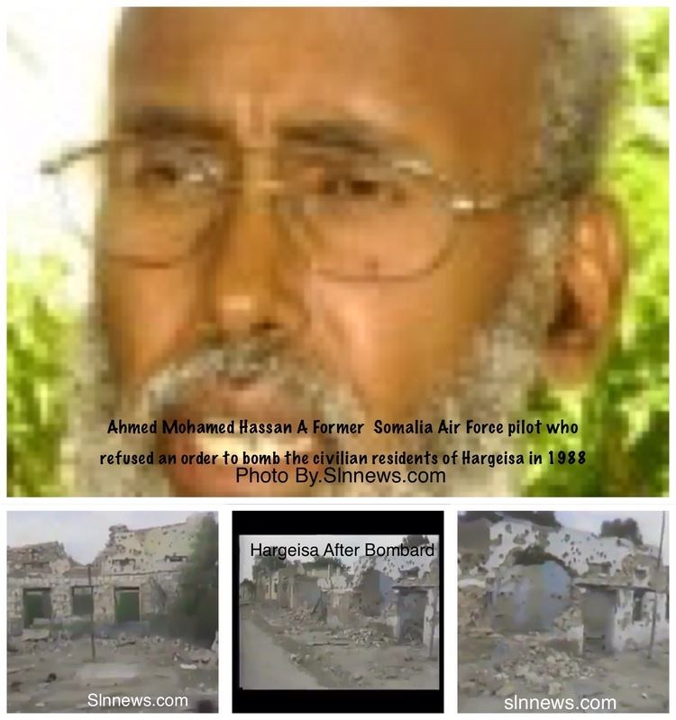 Ahmed Mohamed Hassan (pilot) Ahmed Mohamed Hassan a former Somalia Air Force pilot who refused