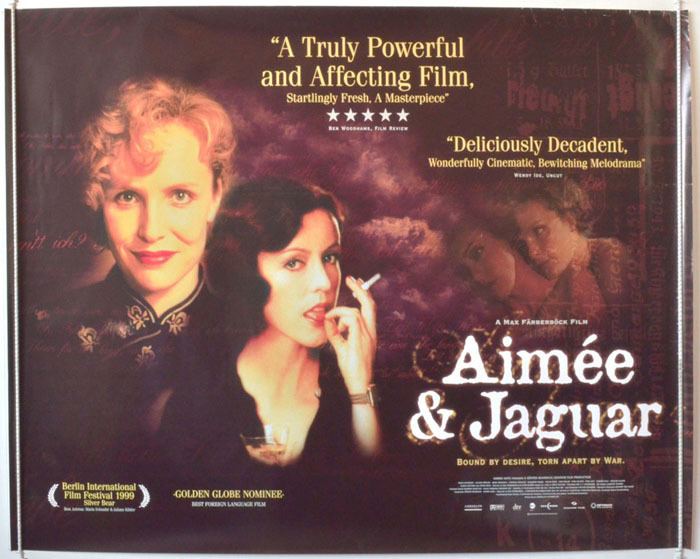Aimee %26 Jaguar movie scenes  Aimee Jaguar is a beautiful love story told against an unimaginably bad backdrop World War 2 Berlin 