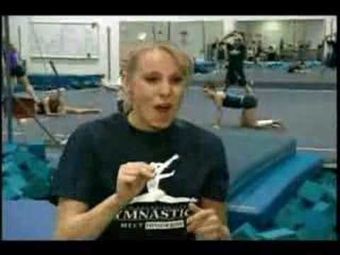 Aimee Walker Pond BYU Gymnast competes while deaf and blind in one eye YouTube