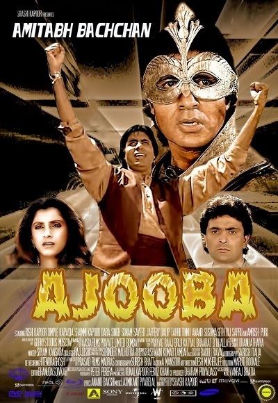 The poster of Ajooba starring Amitabh Bachchan as Ajooba