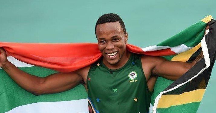 Akani Simbine Watch South Africas Akani Simbine Win Gold in 100m and 200m in
