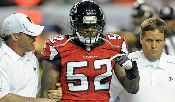 Akeem Dent Falcons LB Akeem Dent Will Not Need Ankle Surgery