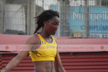 Akela Jones Akela breaks national heptathlon record NationNews