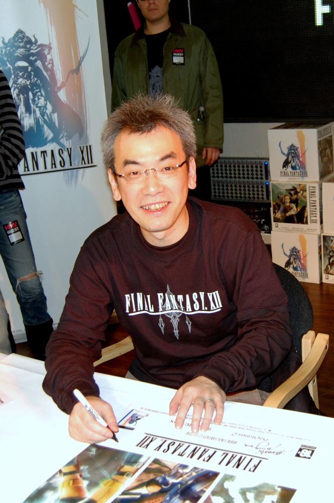 Akitoshi Kawazu Final Fantasy XII Launch at HMV The Average Gamer