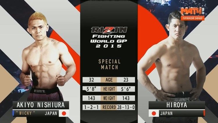 Akiyo Nishiura RIZIN Akiyo Nishiura vs Hiroya 2912