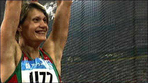 Aksana Miankova BBC SPORT Olympics Athletics Miankova wins Olympic
