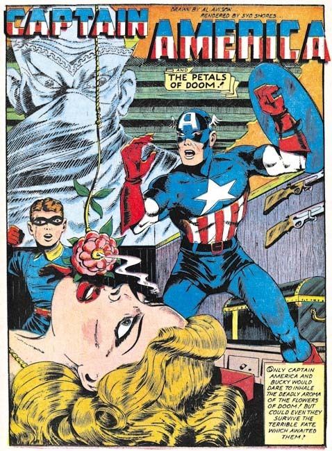 Al Avison The Golden Age of Captain America Al Avison Simon and Kirby