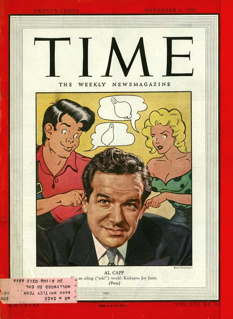 Al Capp Did you miss Al Capp39s 100th birthday On the Front