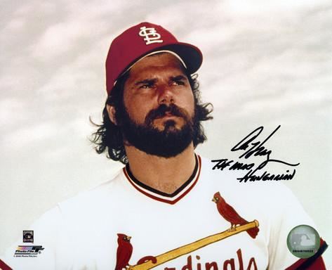 Al Hrabosky Al Hrabosky St Louis Cardinals with quotThe Mad Hungarian
