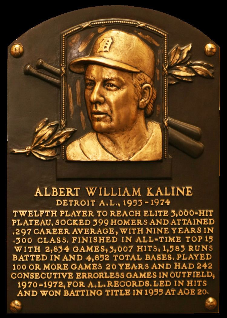 Al Kaline Kaline Al Baseball Hall of Fame