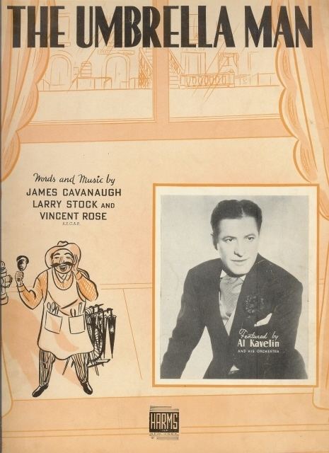Al Kavelin Umbrella Man Al Kavelin 1938 Sheet Music of the 1930s