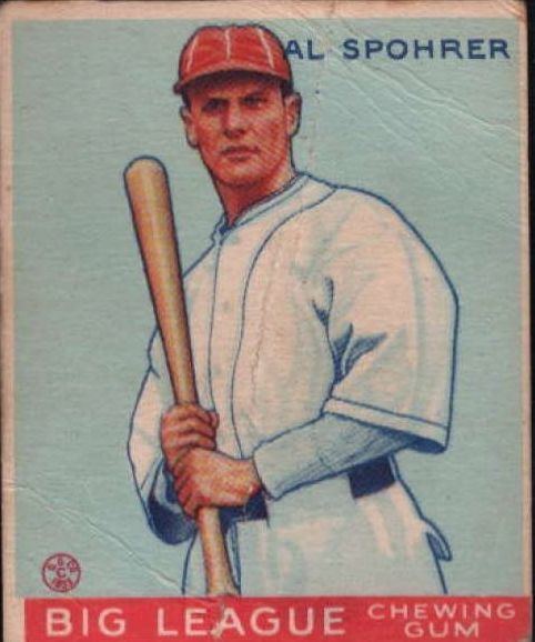 Al Spohrer Buy Al Spohrer Cards Online Al Spohrer Baseball Price Guide Beckett