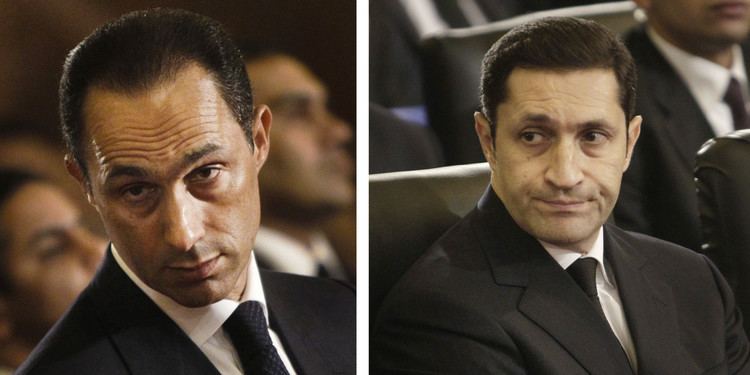 Alaa Mubarak Alaa And Gamal Mubarak Sons of Ousted Egyptian President