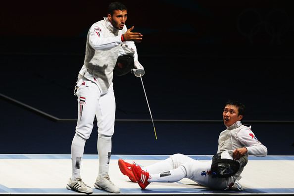 Alaaeldin Abouelkassem Alaaeldin Abouelkassem Photos Olympics Day 4 Fencing