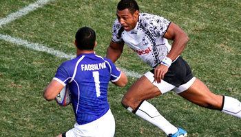 Alafoti Fa'osiliva Alafoti Faosiliva39s huge hit charge and try against Fiji