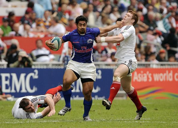 Alafoti Fa'osiliva Alafoti Faosiliva Pictures Hong Kong IRB Sevens Day 2