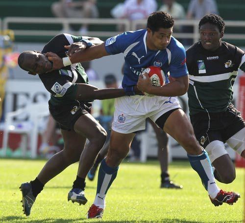 Alafoti Fa'osiliva Samoa39s Alafoti Fa39osiliva storms forward Rugby Union