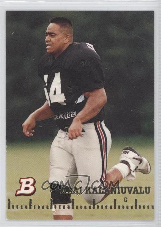 Alai Kalaniuvalu 1994 Bowman Base 137 Alai Kalaniuvalu COMC Card Marketplace