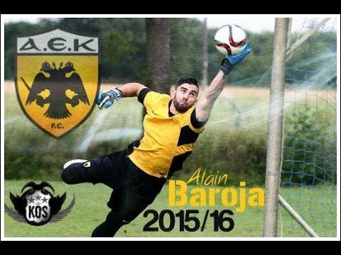 Alain Baroja Alain Baroja The Cat Best saves AEK Athens 201516 YouTube