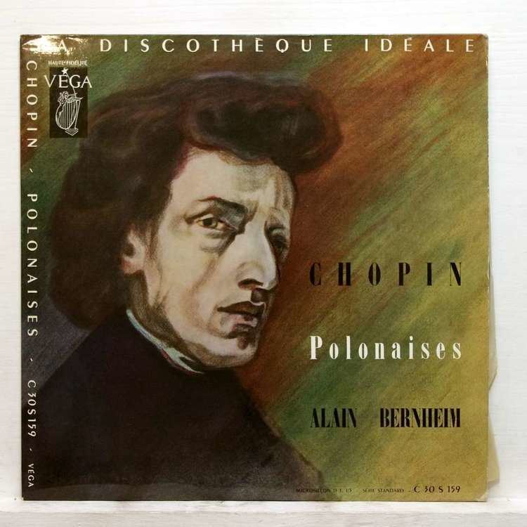 Alain Bernheim Chopin polonaises by Alain Bernheim LP with elyseeclassic Ref