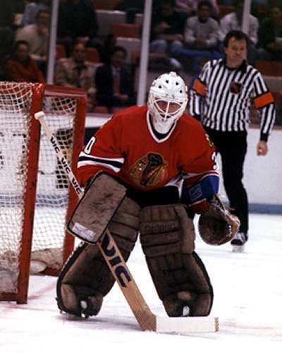 Alain Chevrier Chicago Blackhawks goaltending history Alain Chevrier