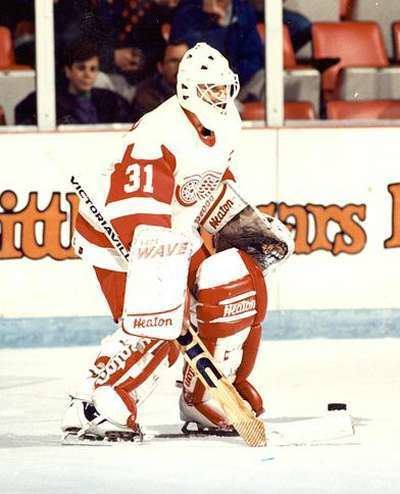 Alain Chevrier Detroit Red Wings goaltending history Alain Chevrier