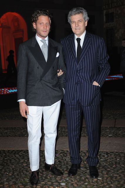 Alain Elkann Lapo con il padre Alain Elkann Invidiait