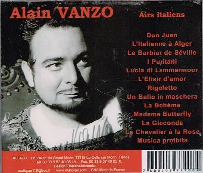 Alain Vanzo Vanzo Malibran 208