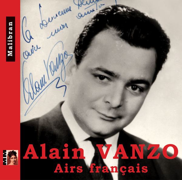 Alain Vanzo OPERA NEWS Alain Vanzo Airs Franais