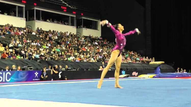 Alaina Kwan Alaina Kwan Floor Exercise 2015 Secret US Classic