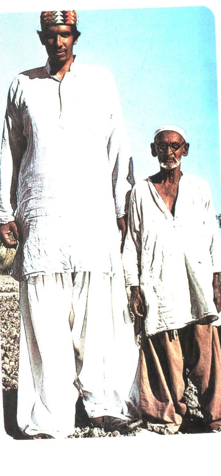 Alam Channa Haji Mohammad Alam Channa The tallest man Pakistan