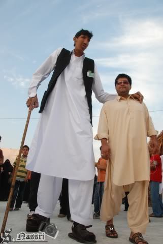Alam Channa Haji Alam Channa Tallest Man of the World from Pakistan Patriot