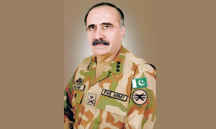 Alam Khattak Retired LtGen Khattak is now defence secretary Pakistan