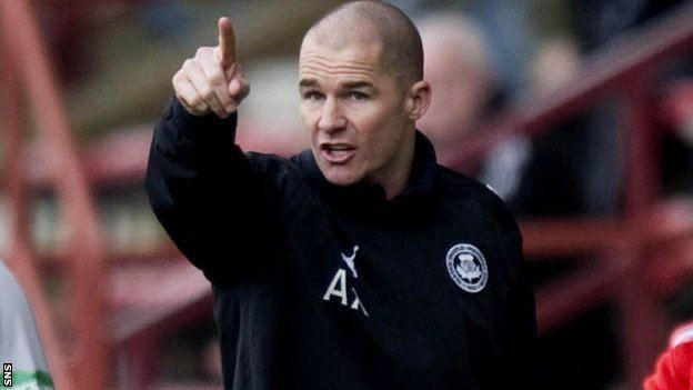 Alan Archibald BBC Sport Partick Thistle appoint Alan Archibald as