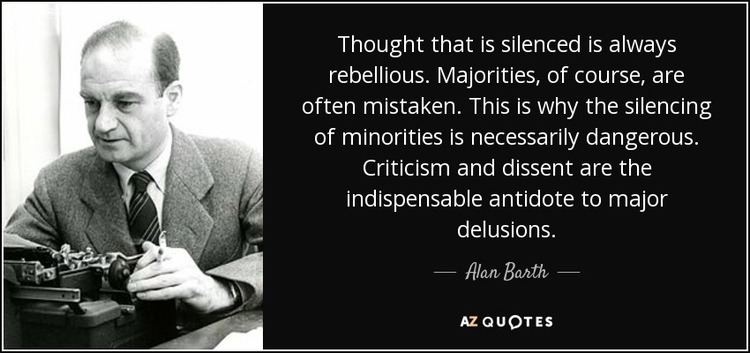 Alan Barth TOP 8 QUOTES BY ALAN BARTH AZ Quotes