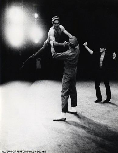 Alan Bergman (dancer) Calisphere Robert Gladstein Alan Bergman and John McFall in