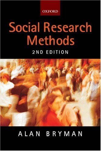 Alan Bryman Social Research Methods by Alan Bryman