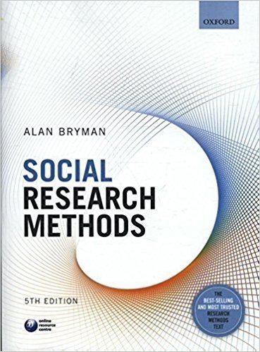 Alan Bryman Social Research Methods Alan Bryman 9780199689453 Amazoncom Books