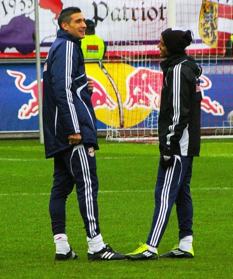 Alan Carvalho FileJoaqun Boghossian and Alan Carvalho of FC Red Bull