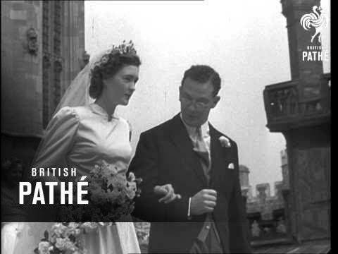 Alan Lascelles Lascelles Wedding 1949 YouTube