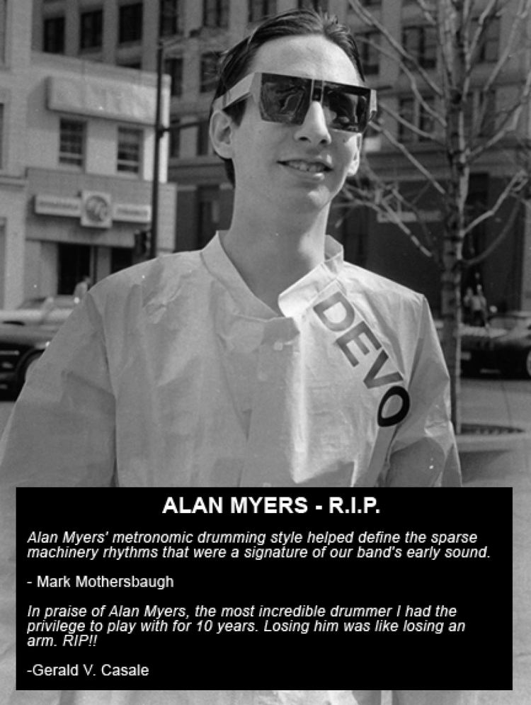 Alan Myers (drummer) DEVO Drummer Alan Myers RIP Blurt Magazine