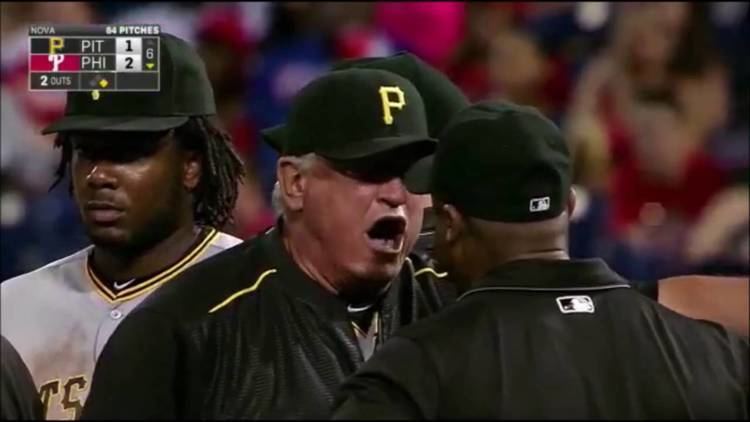 Alan Porter 9132016 Clint Hurdle Gets Ejected by Alan Porter Umpire