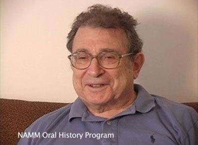 Alan R. Pearlman Alan R Pearlman Oral Histories NAMMorg