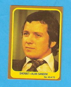 Alan Sandow SCANLENS 1977 POPSWOPS CARD 45 ALAN SANDOW eBay