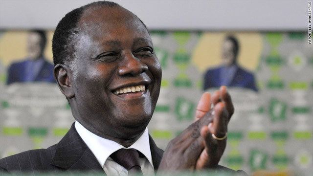 Alassane Ouattara Presidentelect Ivory Coasts Alassane Ouattara CNNcom