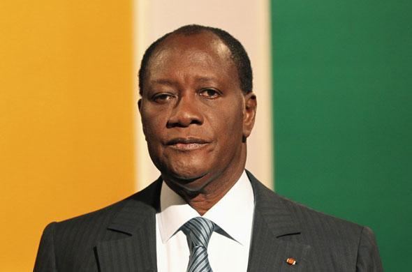 Alassane Ouattara Violence low turnout mar Ivory Coasts constitutional referendum
