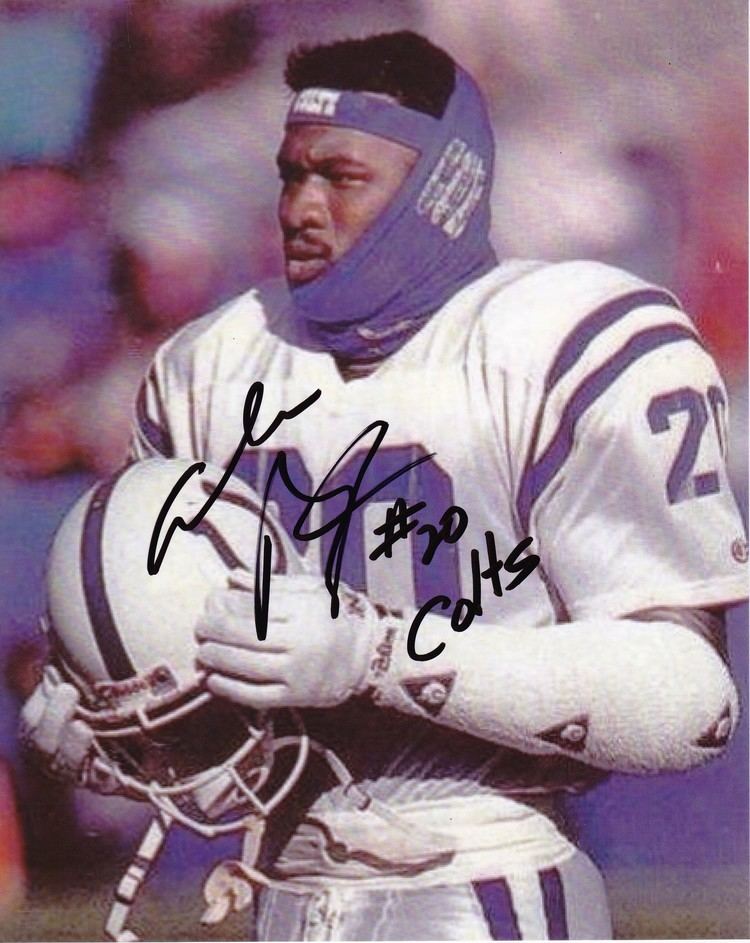 Albert Bentley Baltimore Colts Albert Bentley Signed Photo 8x10 COA