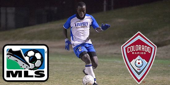 Albert Edward (soccer) Lindsey Wilson Athletics Colorado Rapids Select Albert Edward in