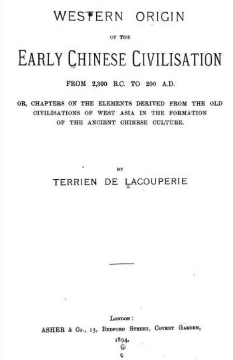 Albert Étienne Jean Baptiste Terrien de Lacouperie L ng A Lng Kim nh Trn Ngc Thm and Terrien de