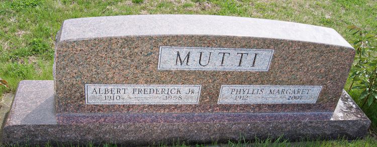Albert Frederick Mutti Albert Frederick Mutti Jr 1910 1958 Find A Grave Memorial